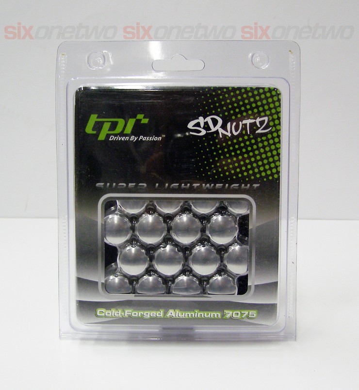 TPi SD Lightweight Tuner Wheel Nuts 12x1.50 Silver x20 SALE