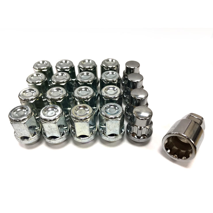 00-06 TPI Premium bloccaggio DADI DELLA RUOTA BULLONI 12x1.5 conici per BMW M3 E46