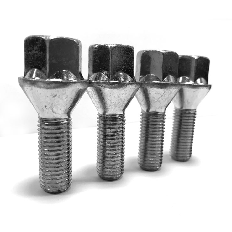 16 BULLONI CONICO M12x1,25 L=42mm Ch17