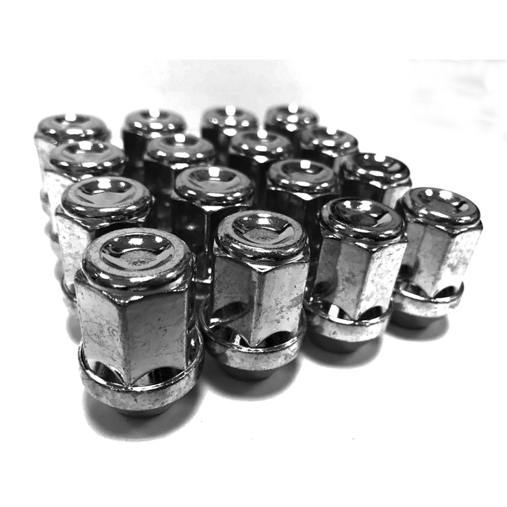 TPI PREMIUM de bloqueo Tuercas de Rueda 12x1.50 33mm Cono Para Original Ford Ruedas Nuevo