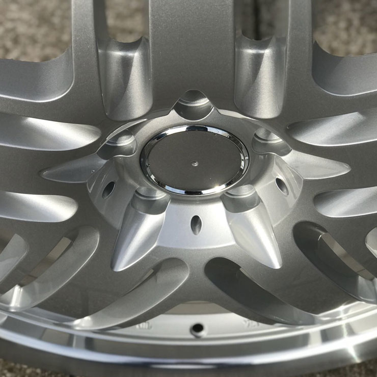 20 Quot Silver Alloy Wheels 5x112 8 5 Et50 Mercedes Vito Ml