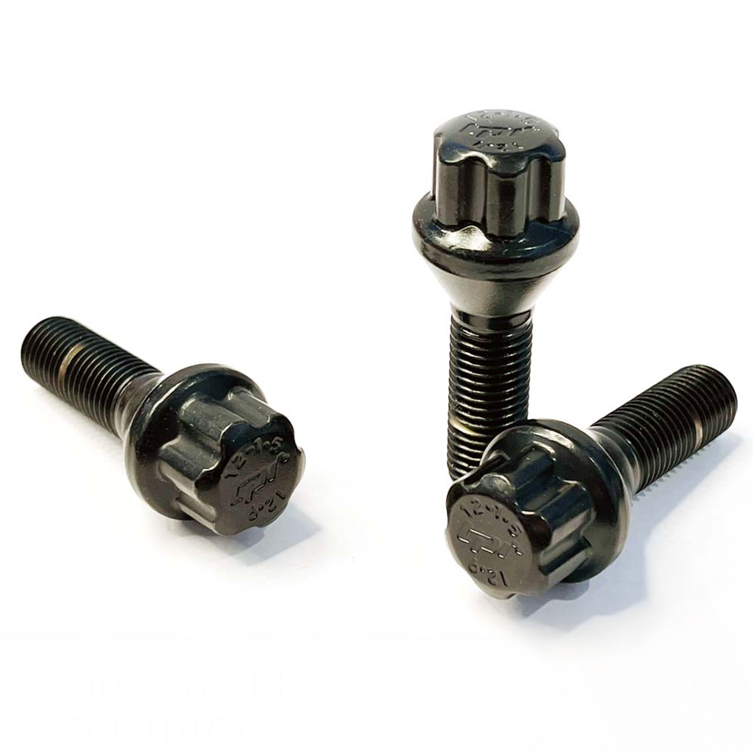 20 Alloy Wheel Bolts & Nuts – 12x1.5, Tapered, For Mercedes C-Class W203 (2000-2007) – WheelPartsDirect